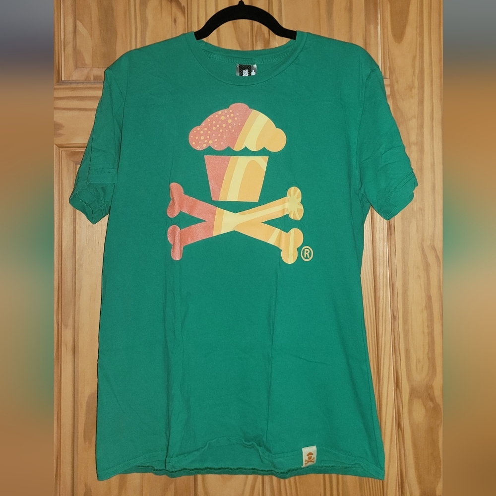 Johnny cupcakes orange classic unisex large